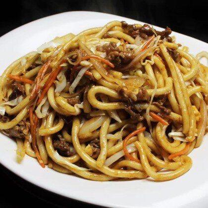 508 Жареная лапша с бараниной