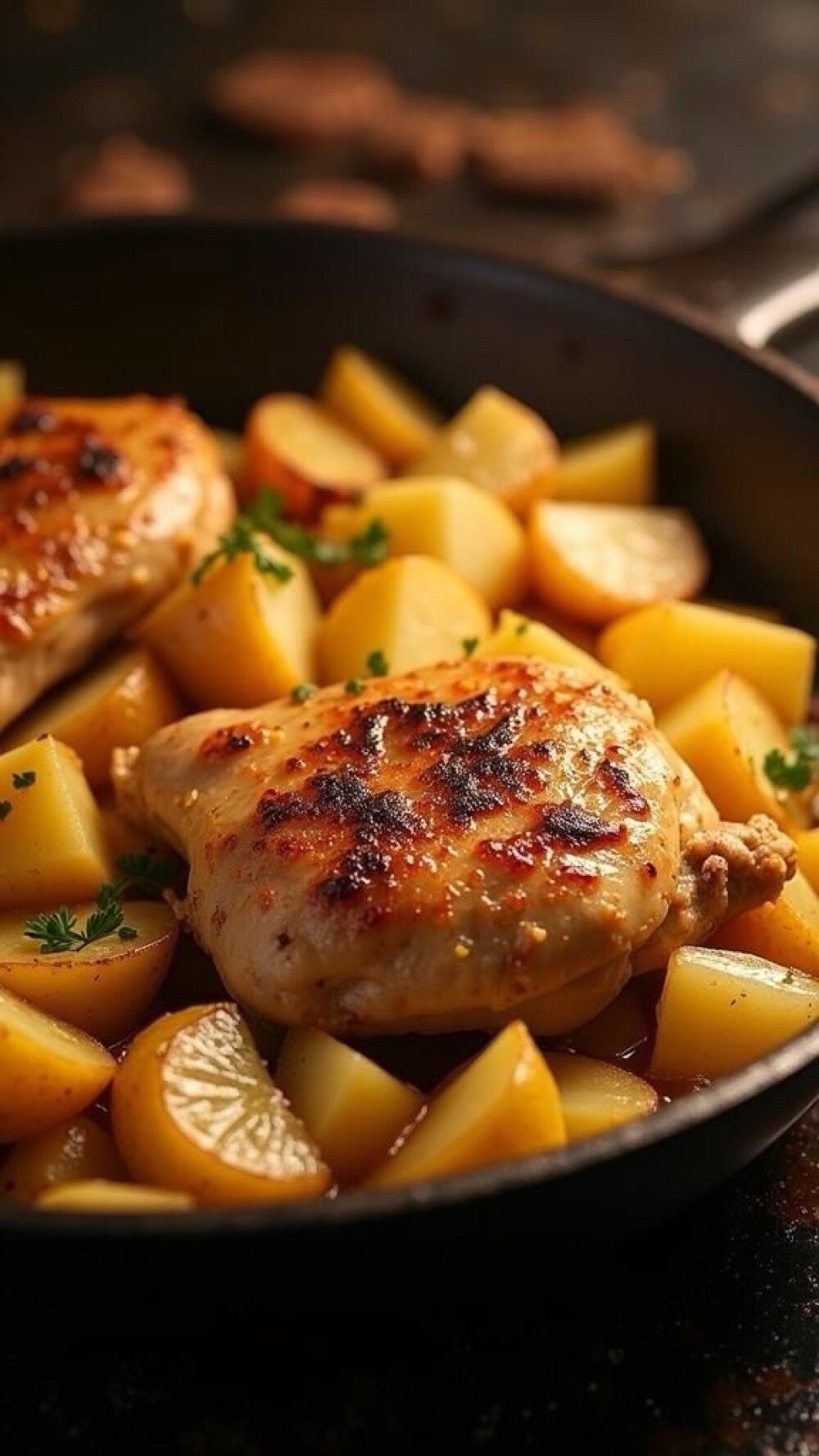 КУРИЦА С КАРТОФЕЛЕМ