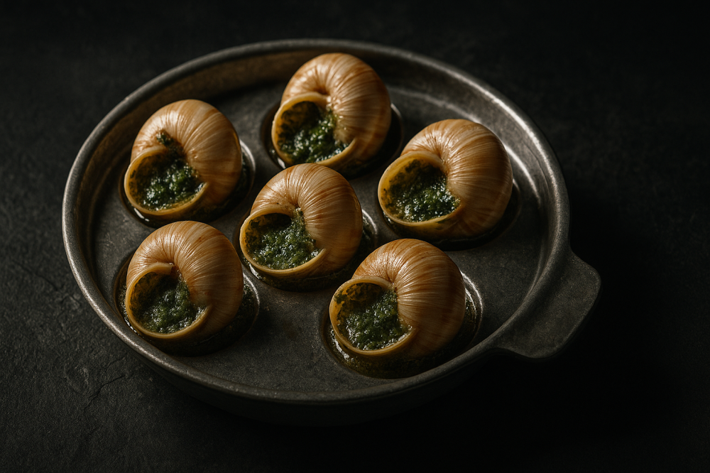 Улитки по-бургундски