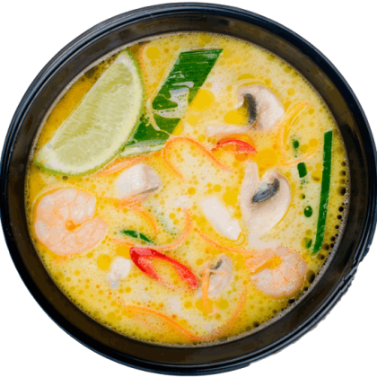 Суп том кха с курицей