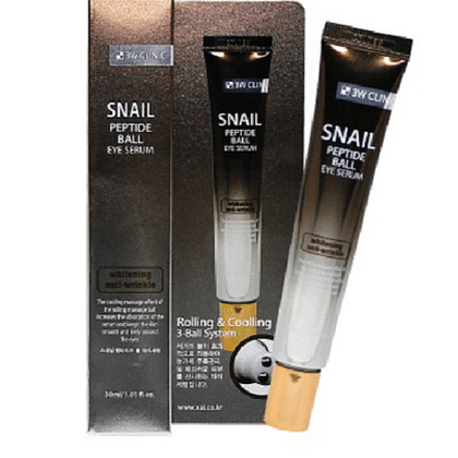 Серум-массажер для глаз с пептидами и улиткой SNAIL PEPTIDE EYE BALL SERUM 30мл