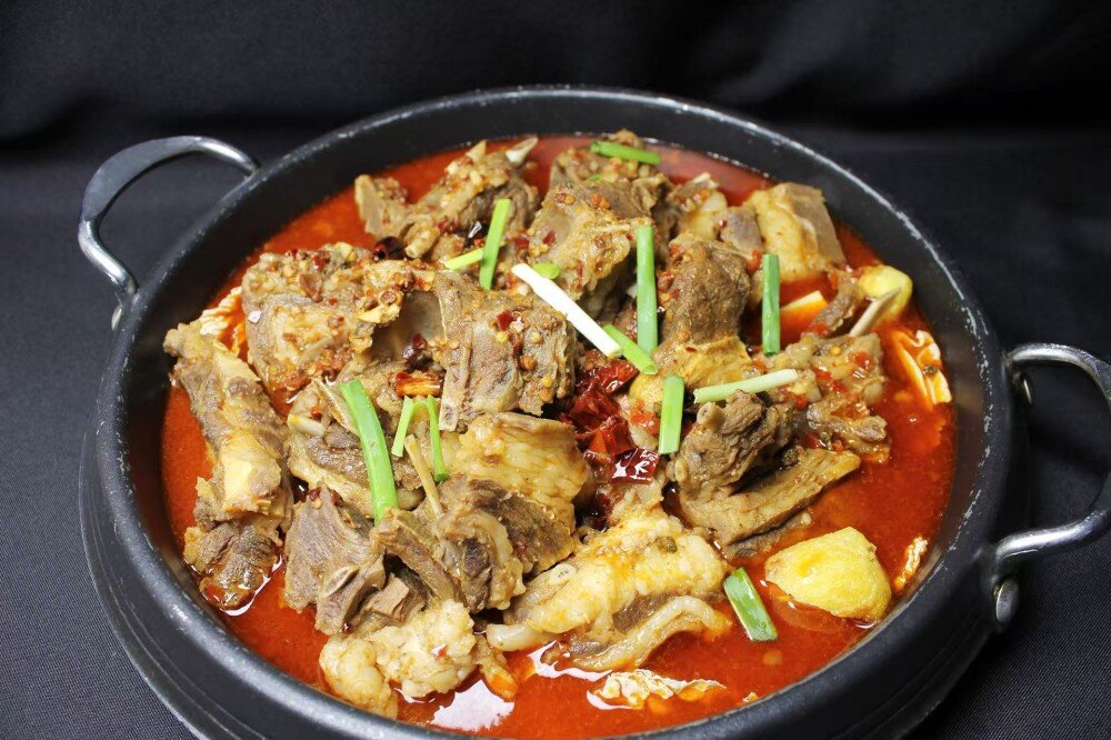 209 Острая тушенная баранина