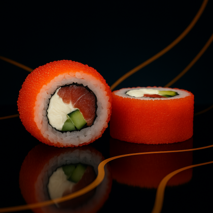 Калифорния с копченым лососем