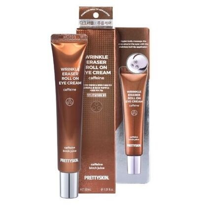 Роликовый крем для глаз от морщин с кофеином
