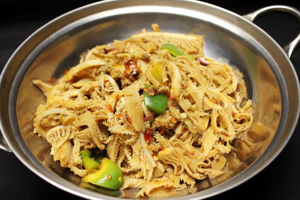 121 Жареный говяжий желудок