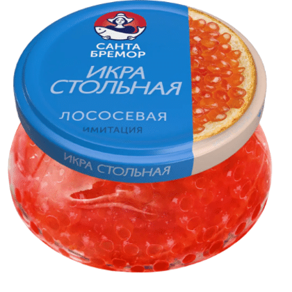 Икра лососевая Стольная имитация