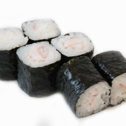 Маки с креветкой