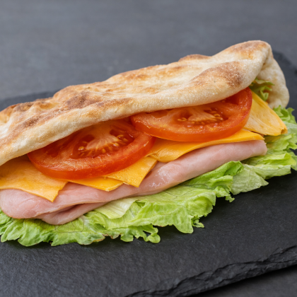 Сендвич с ветчиной