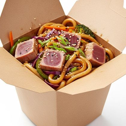 Вок с Тунцом Татаки