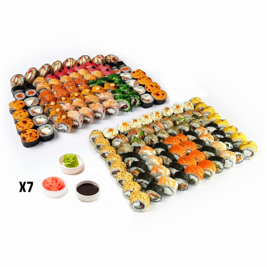 "Бомба Комбо" на 10-15 человек + 7 Гарнир Сан