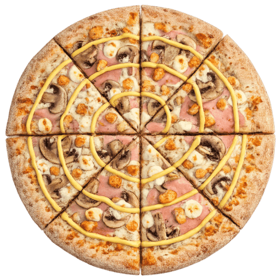 Пицца «Цыпленок в грибах»