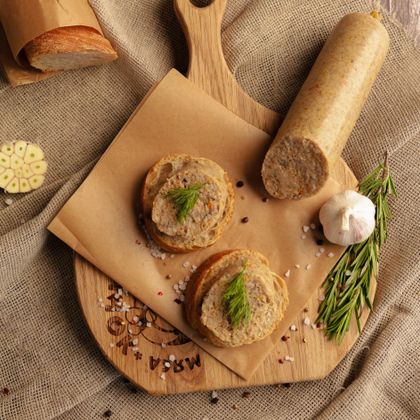 Изделие колбасное м/с из термически обработанных ингредиентов Паштет вареный "Нежный"