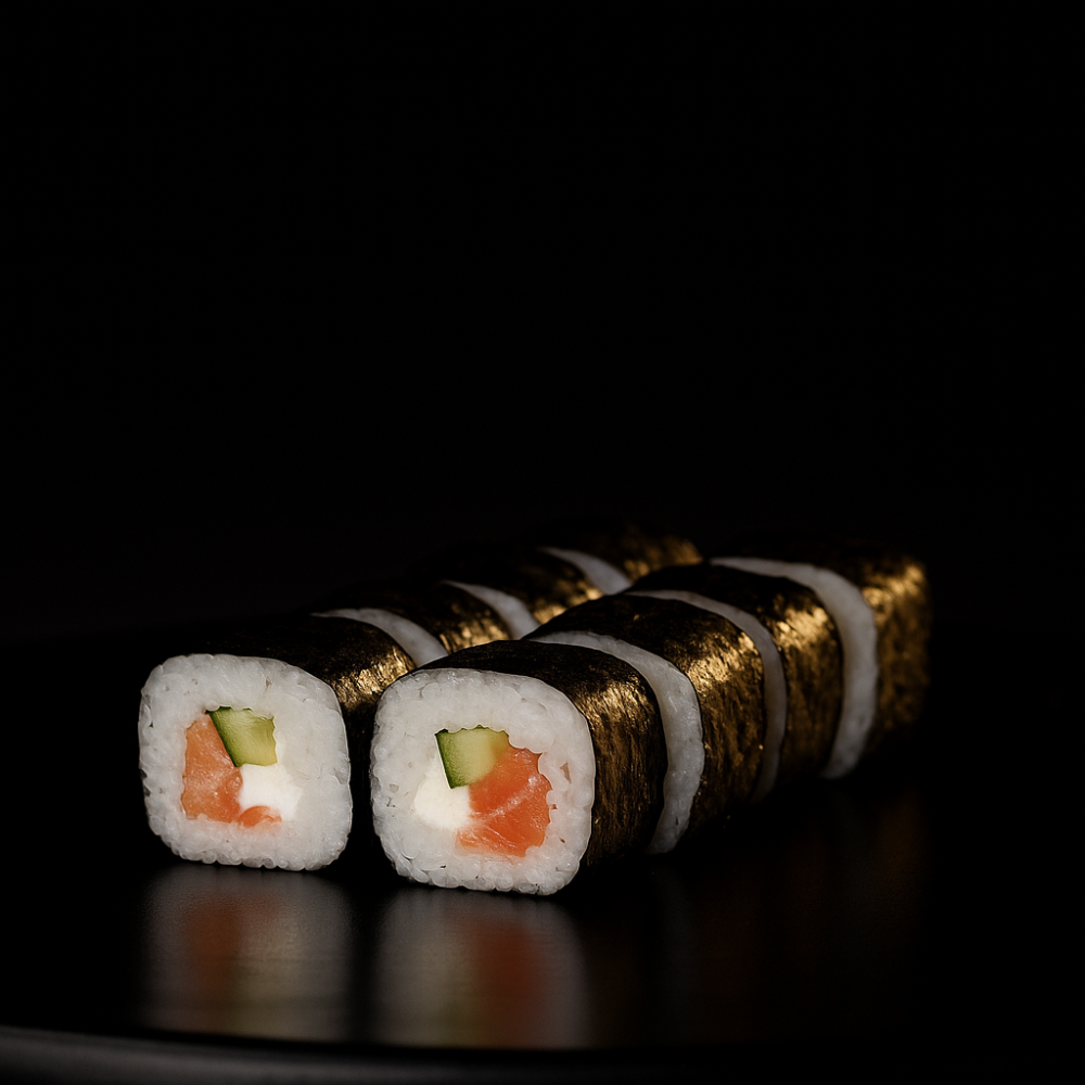 Ролл «Аляска» — нежная форель и свежий вкус