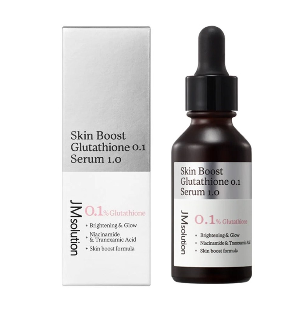 Осветляющая сыворотка-бустер с глутатионом JMsolution Skin Boost Glutathione 0.1 Serum 1.0 30мл