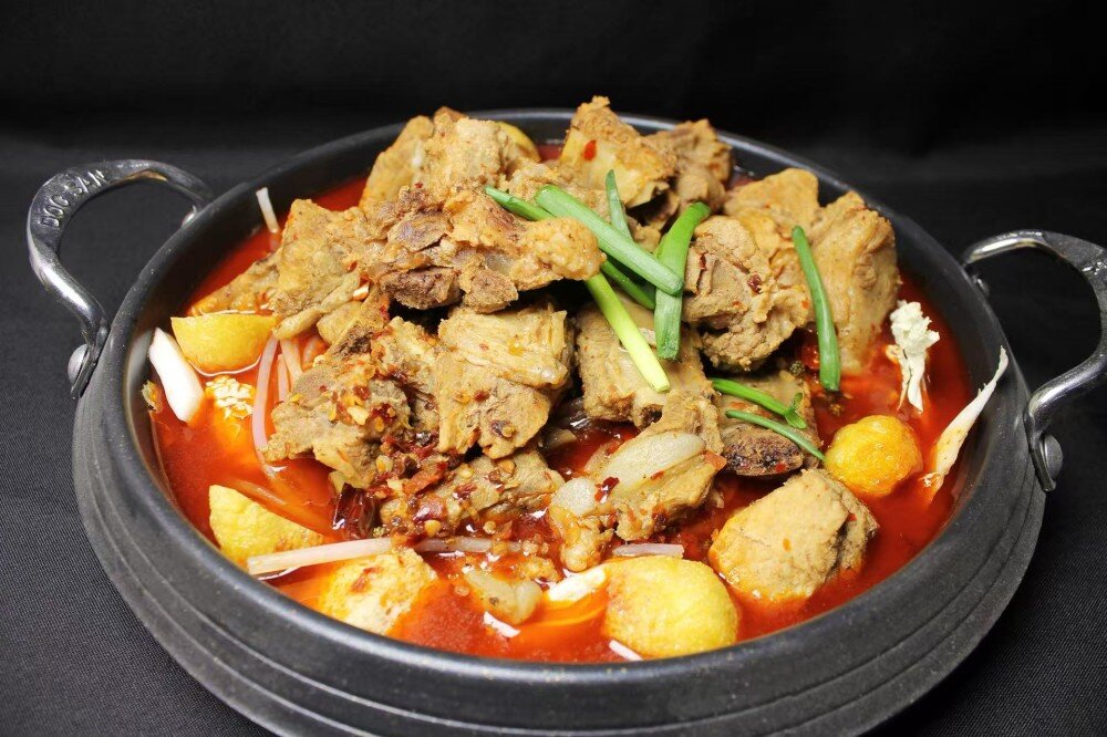 207 Тушеные свиные ребрышки со вкусом соуса