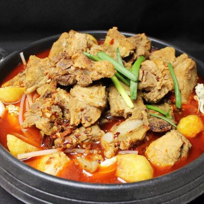 207 Тушеные свиные ребрышки со вкусом соуса