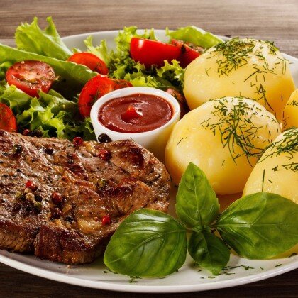 Горячие блюда