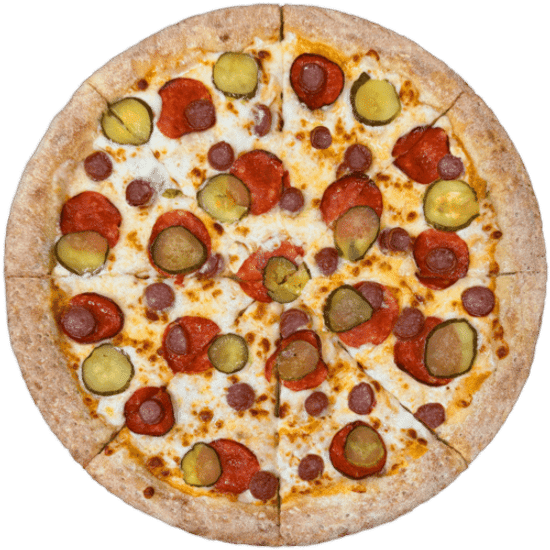 Пицца «Колбаски бургер»