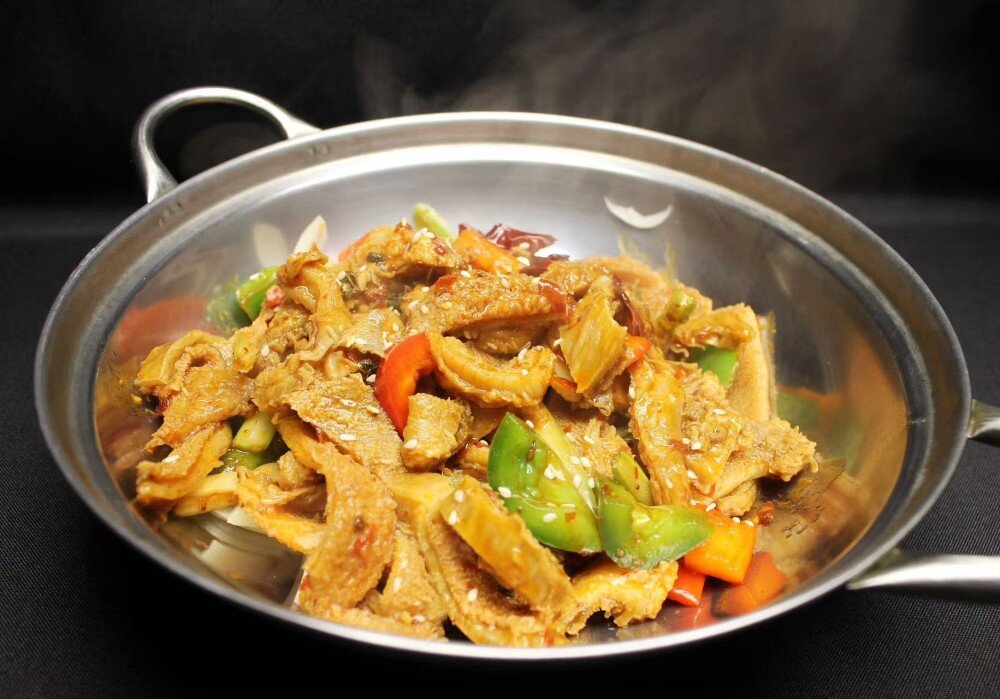 122 Острый жареный рубец