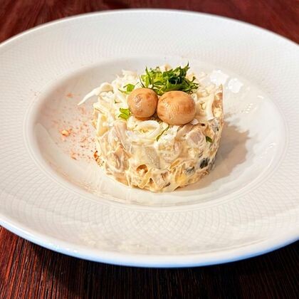 Салат "Грибное лукошко"