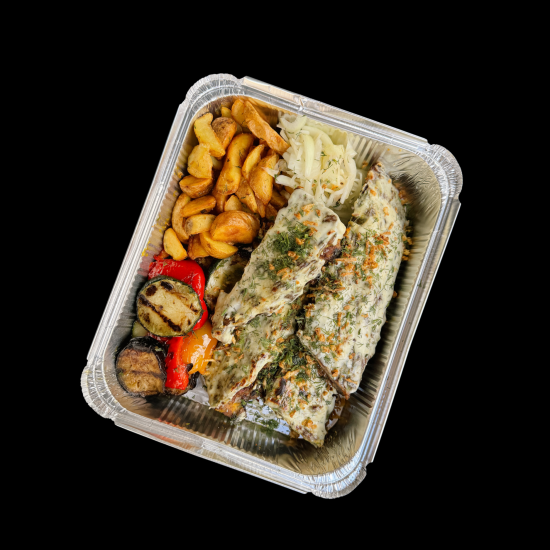 Сет Ребрышки с глазурью из сыра Дор Блю (с голубой плесенью)