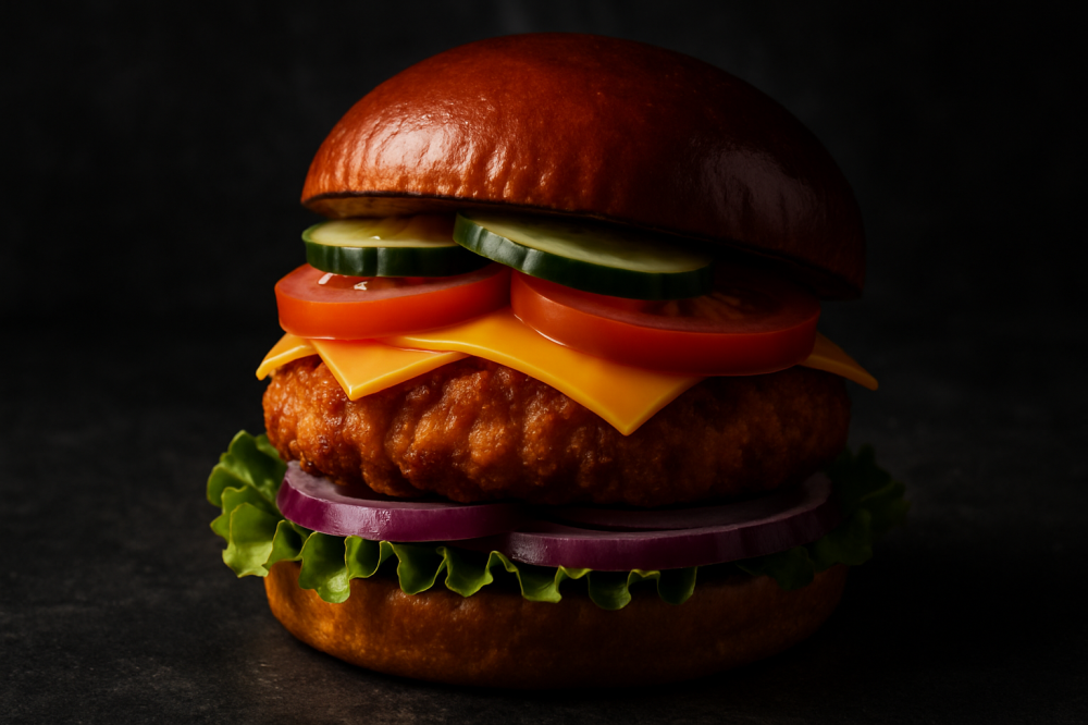 Бургер с курицей