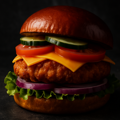 Бургер с курицей