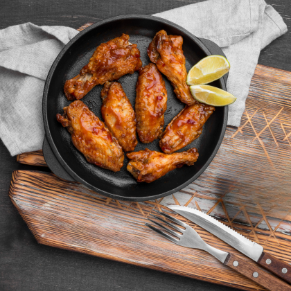 Крылья в масле том-ям (4шт)