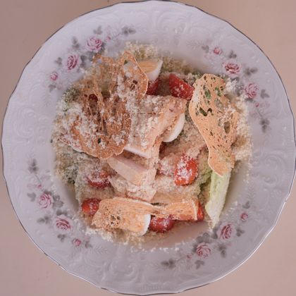Цезарь с цыпленком