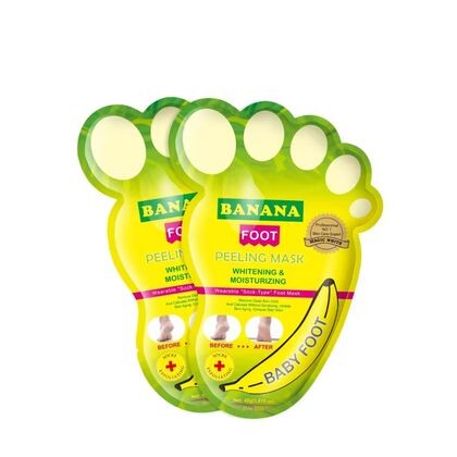 AICHUN BEAUTY] Маска-носочки для ног отшелушивающая ЭКСТРАКТ БАНАНА Banana Peeling Foot Mask, 40 г