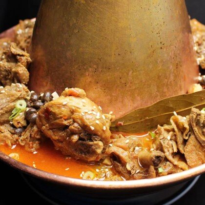 212 Тушеная курица со вкусом соуса