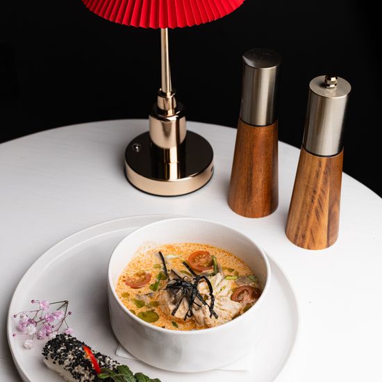 Том Ям с курицей и грибами