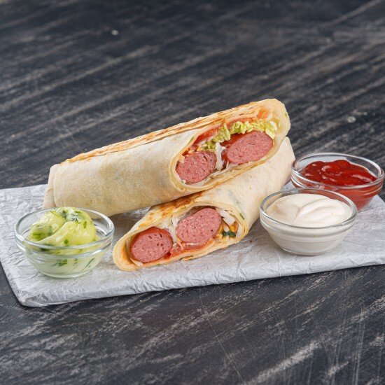 Хот-дог в лаваше