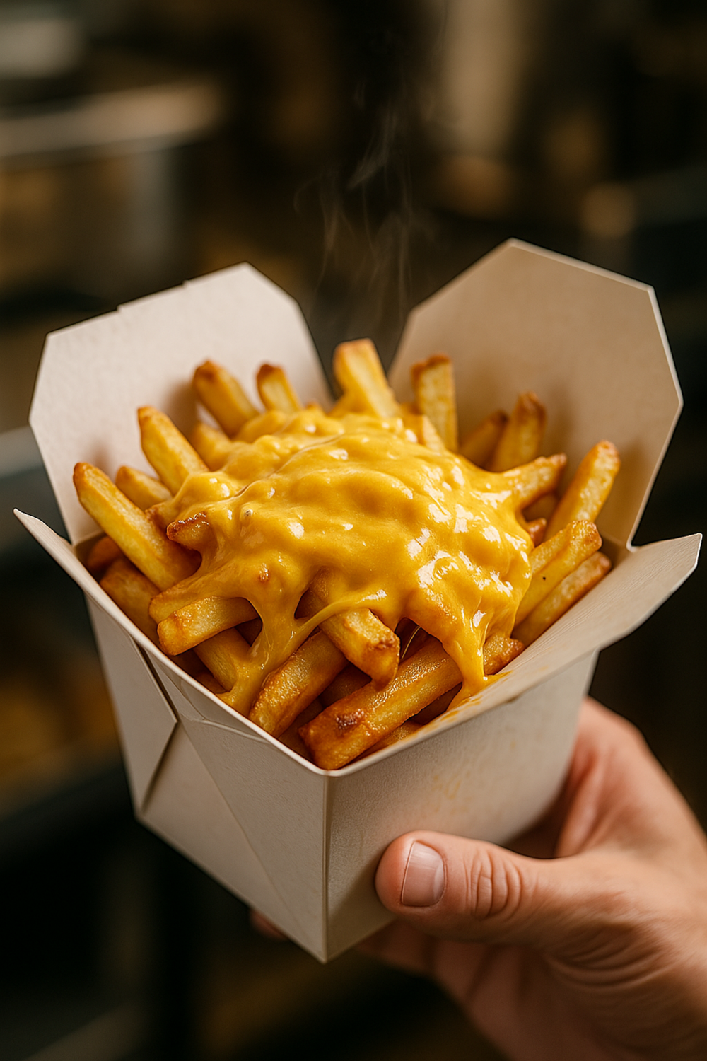 Сырный картофель