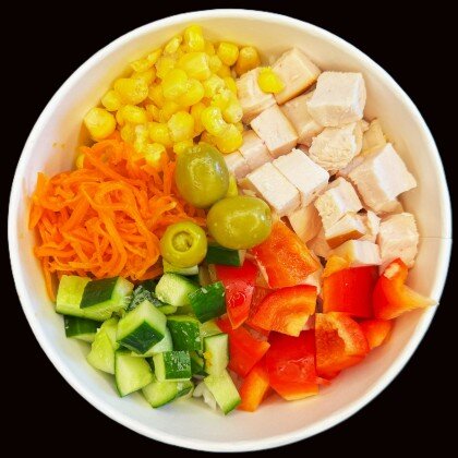 Поке с курицей