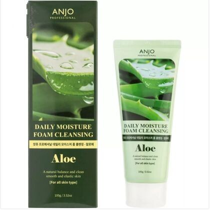 Пенка для умывания Anjo Professional Aloe Daily Moisture Foam Cleansing