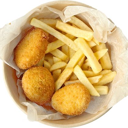 Ланч-бокс «Фри и наггетсы»