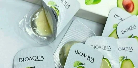 Маска для лица BIOAQUA с экстрактом авокадо и маслом ши, ночная несмываемая, 5 г